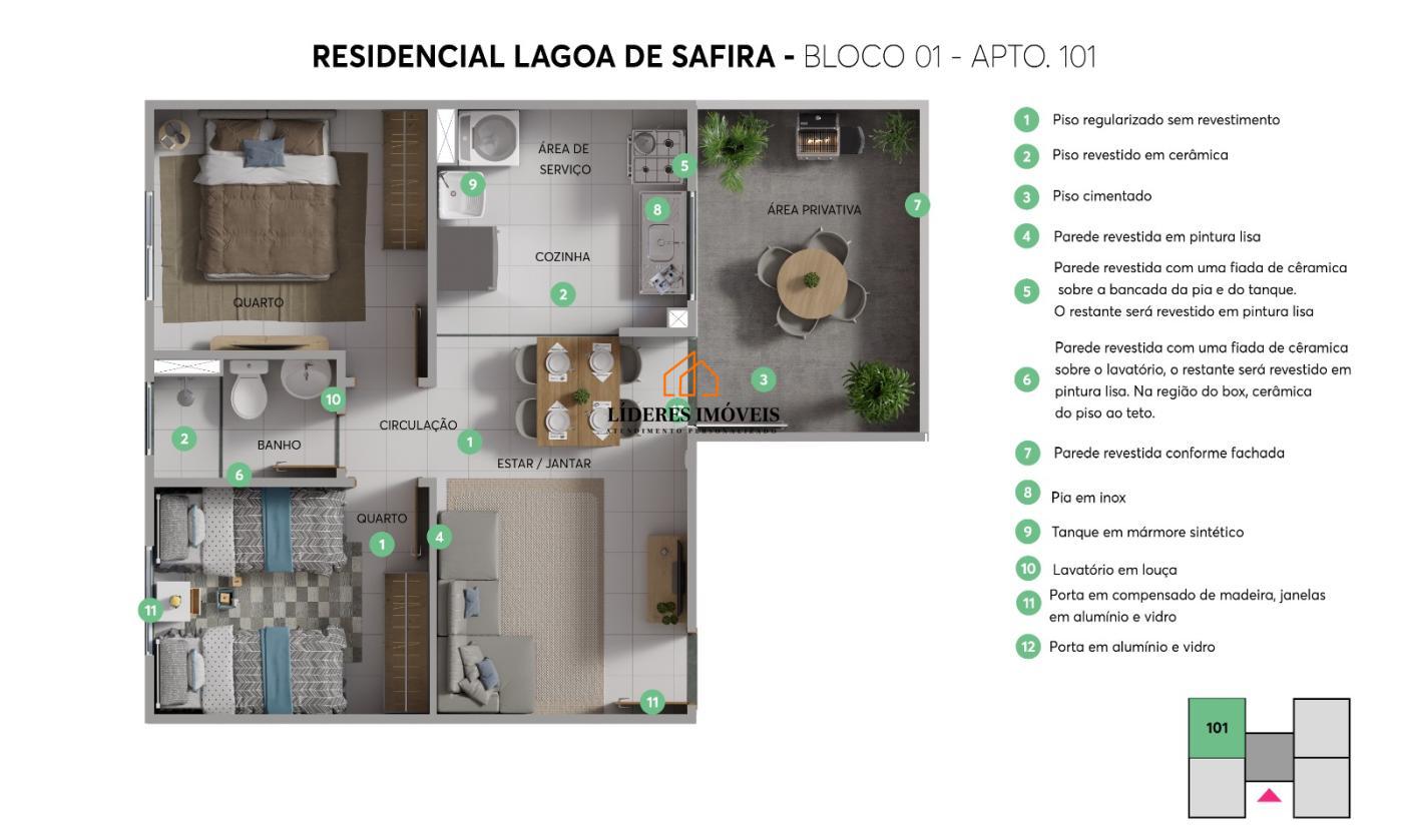 Apartamento à venda com 2 quartos, 41m² - Foto 14