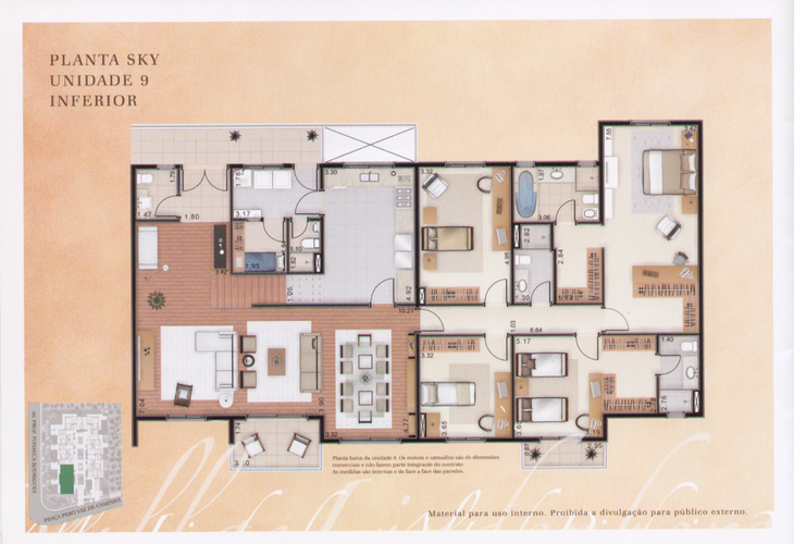 Apartamento à venda com 4 quartos, 223m² - Foto 10