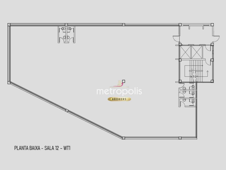 Conjunto Comercial-Sala para alugar, 406m² - Foto 5