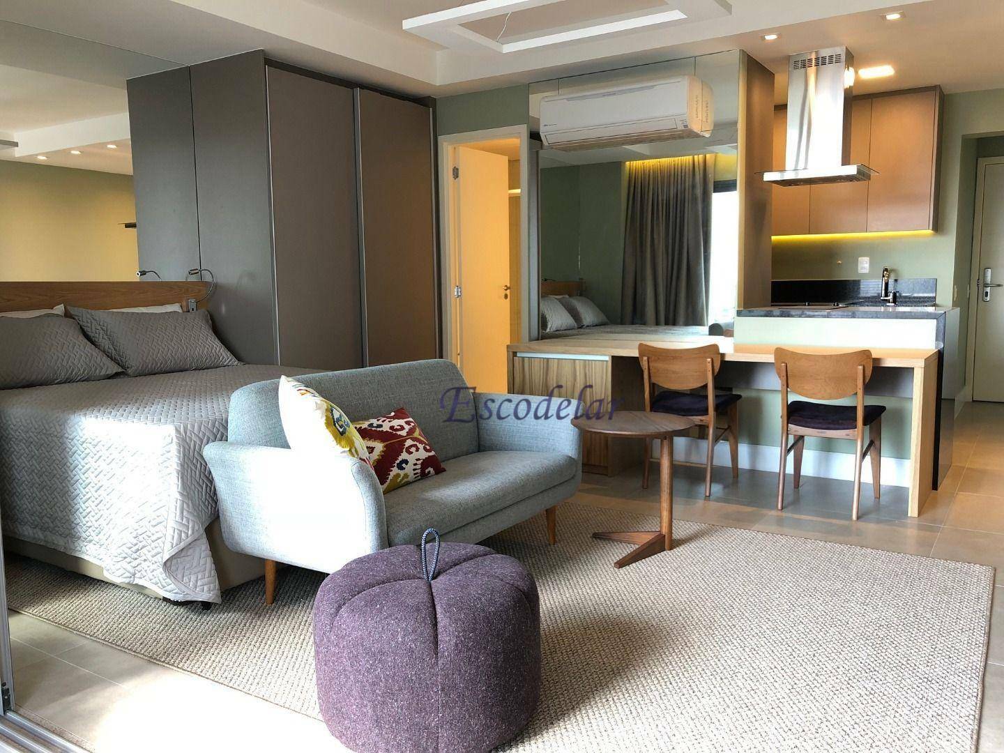 Apartamento à venda com 1 quarto, 43m² - Foto 3