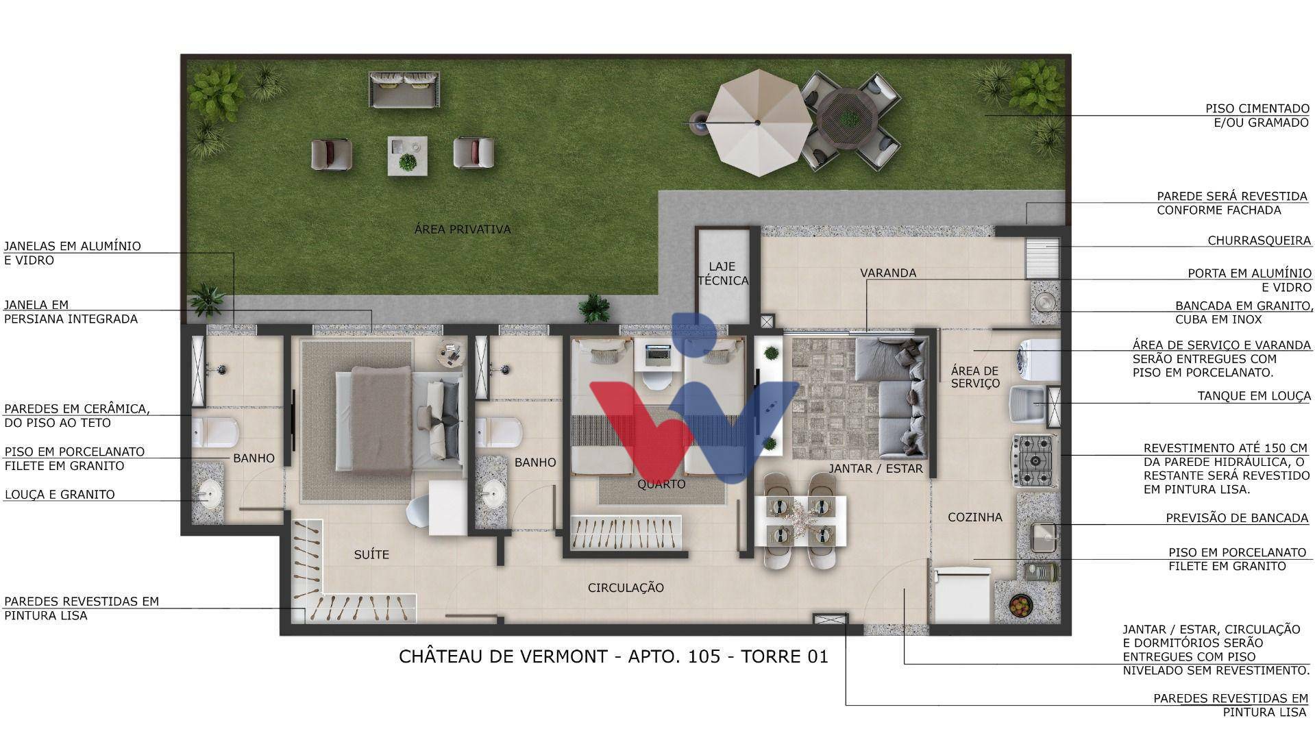 Apartamento à venda com 2 quartos, 49m² - Foto 21