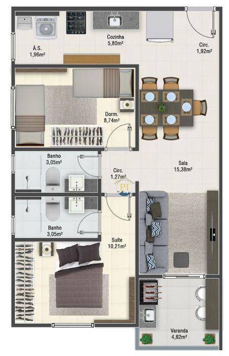 Apartamento à venda com 2 quartos, 62m² - Foto 25