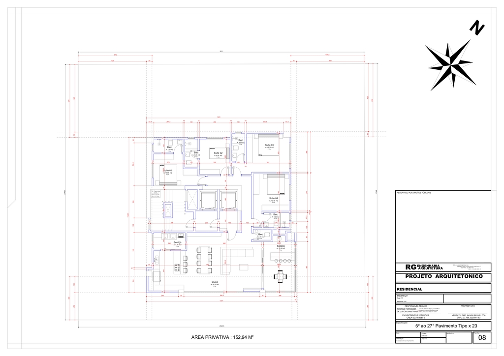 Apartamento à venda com 4 quartos, 152m² - Foto 8