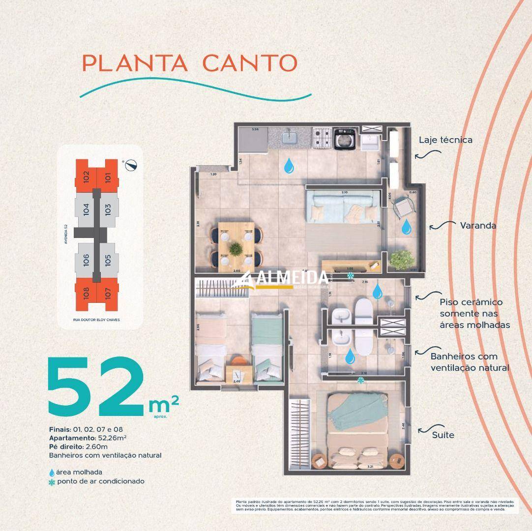 Apartamento, 58 m² - Foto 6