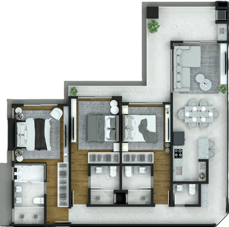 Apartamento à venda com 3 quartos, 123m² - Foto 39