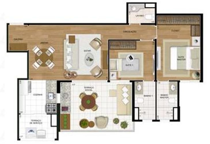 Apartamento à venda com 2 quartos, 80m² - Foto 9