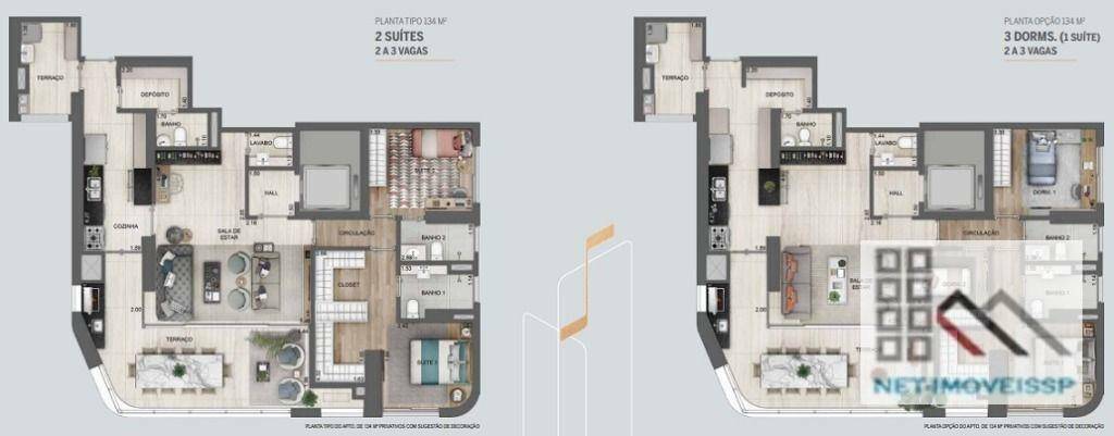 Apartamento à venda com 3 quartos, 134m² - Foto 25