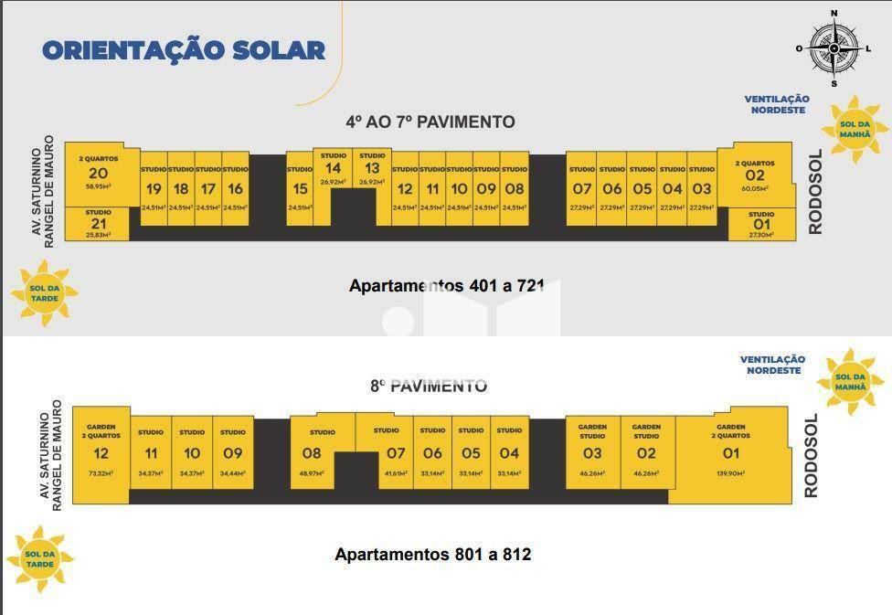 Apartamento à venda com 1 quarto, 28m² - Foto 22