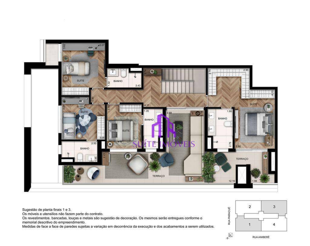 Apartamento à venda com 4 quartos, 157m² - Foto 26