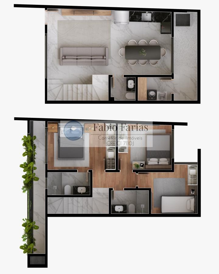 Sobrado à venda com 3 quartos, 96m² - Foto 6