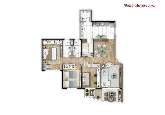 Apartamento à venda com 3 quartos, 90m² - Foto 33