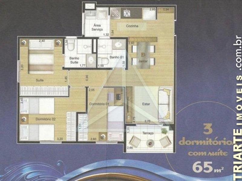 Apartamento à venda com 3 quartos, 65m² - Foto 19