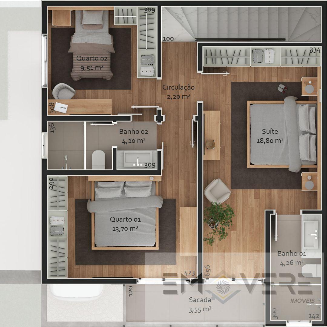 Casa de Condomínio à venda com 3 quartos, 154m² - Foto 16