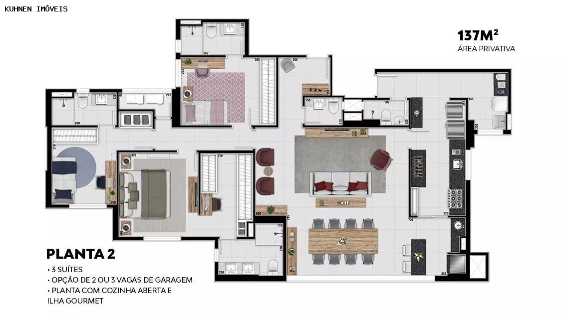 Apartamento à venda com 3 quartos, 138m² - Foto 18