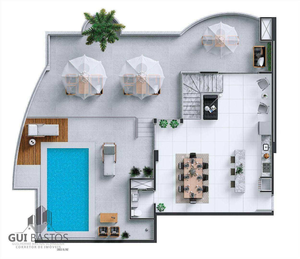 Apartamento à venda com 4 quartos, 180m² - Foto 41