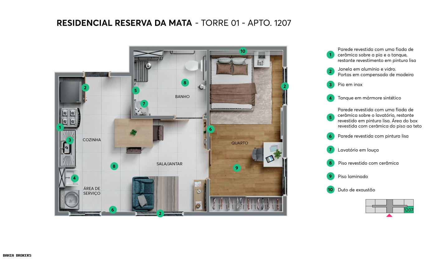 Apartamento à venda com 2 quartos, 38m² - Foto 15