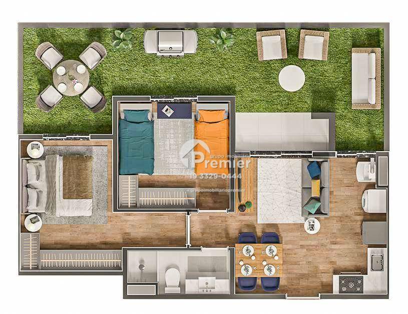 Apartamento à venda com 2 quartos, 44m² - Foto 28