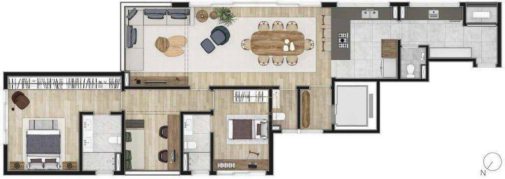 Apartamento à venda com 4 quartos, 438m² - Foto 16