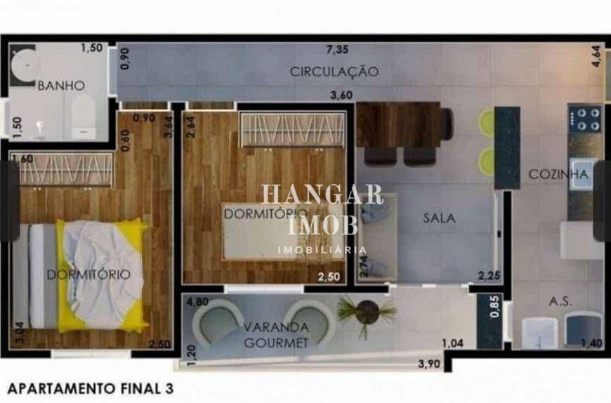 Apartamento à venda com 2 quartos, 48m² - Foto 13