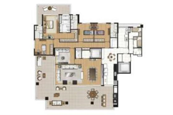 Apartamento à venda com 4 quartos, 332m² - Foto 11