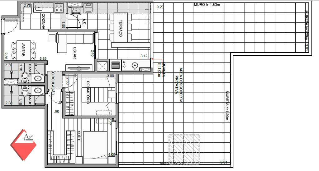 Apartamento à venda com 2 quartos, 141m² - Foto 24