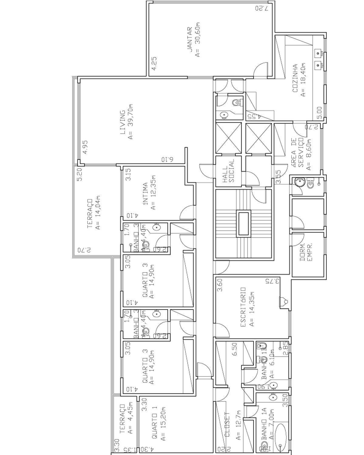 Apartamento à venda com 4 quartos, 335m² - Foto 6