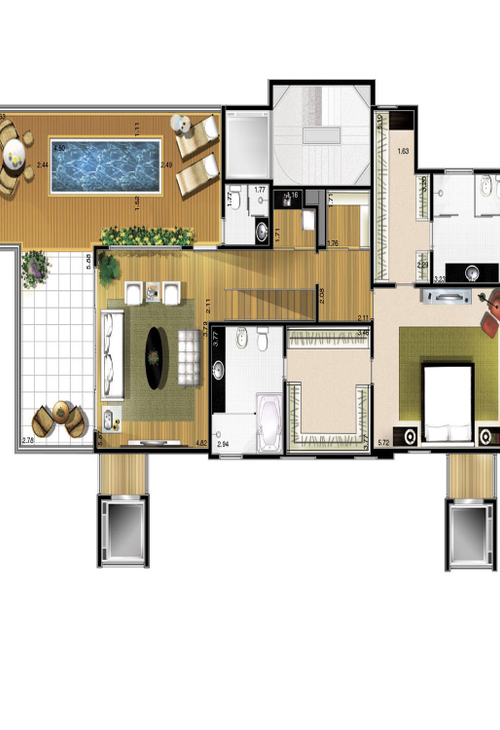 Apartamento à venda com 2 quartos, 142m² - Foto 15