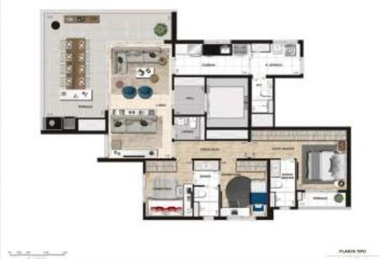 Apartamento à venda com 3 quartos, 122m² - Foto 9