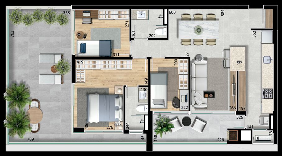 Cobertura à venda com 3 quartos, 133m² - Foto 24