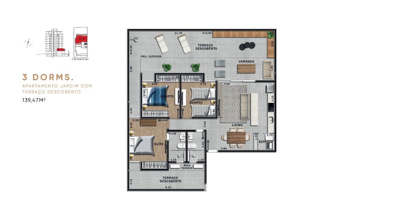 Apartamento à venda com 3 quartos, 94m² - Foto 34