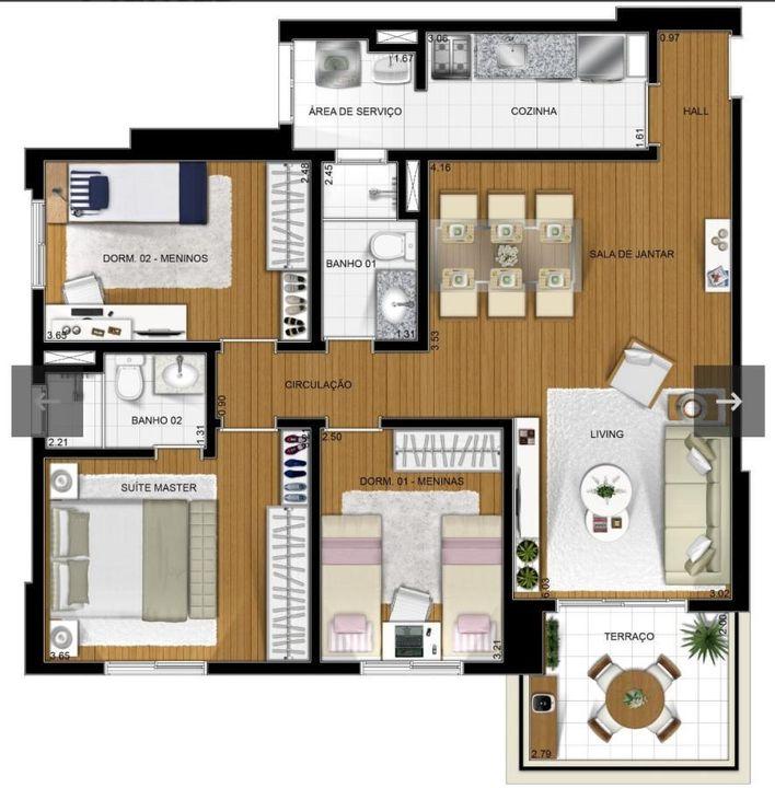 Apartamento à venda com 3 quartos, 87m² - Foto 48