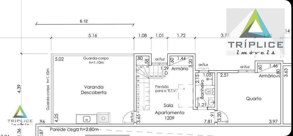 Cobertura à venda com 3 quartos, 118m² - Foto 3