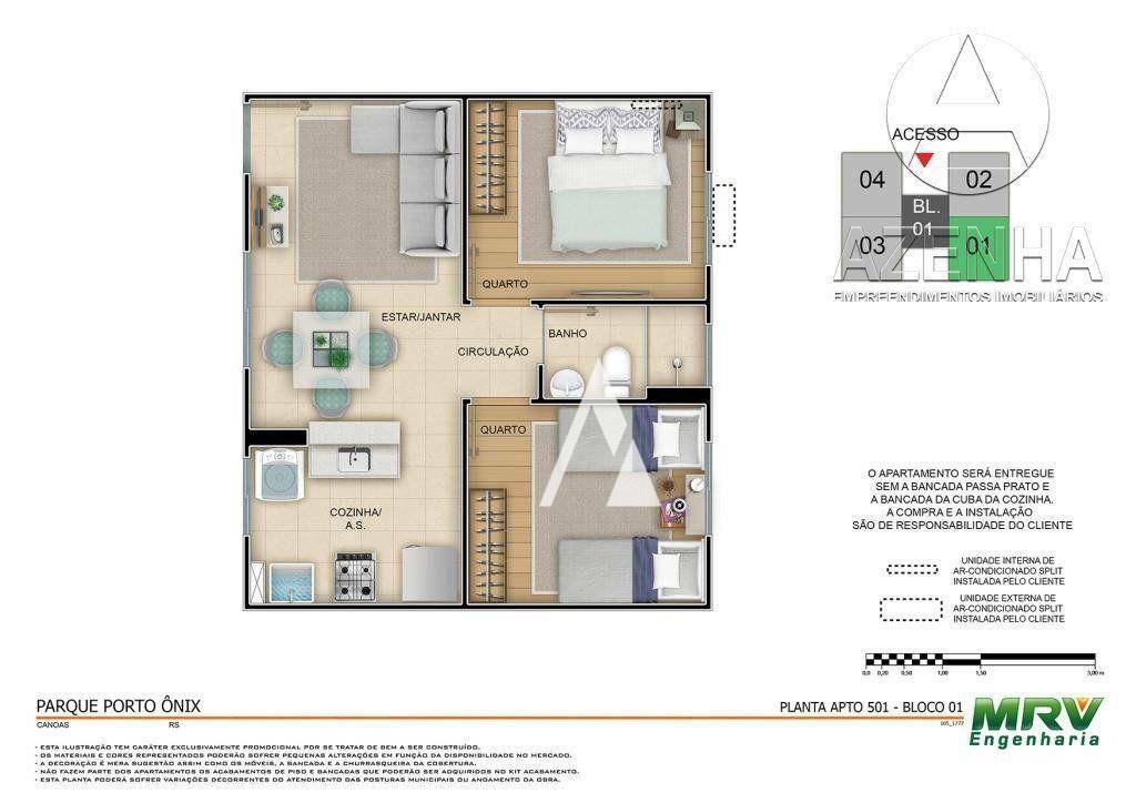 Apartamento à venda com 2 quartos, 41m² - Foto 24