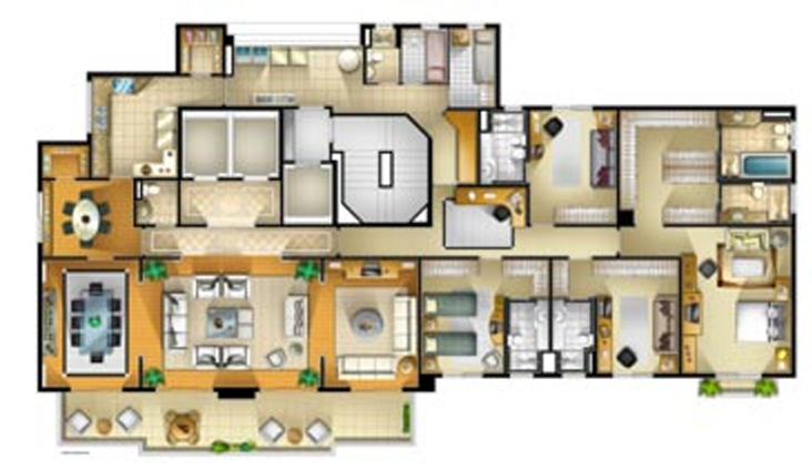 Apartamento à venda com 4 quartos, 307m² - Foto 9