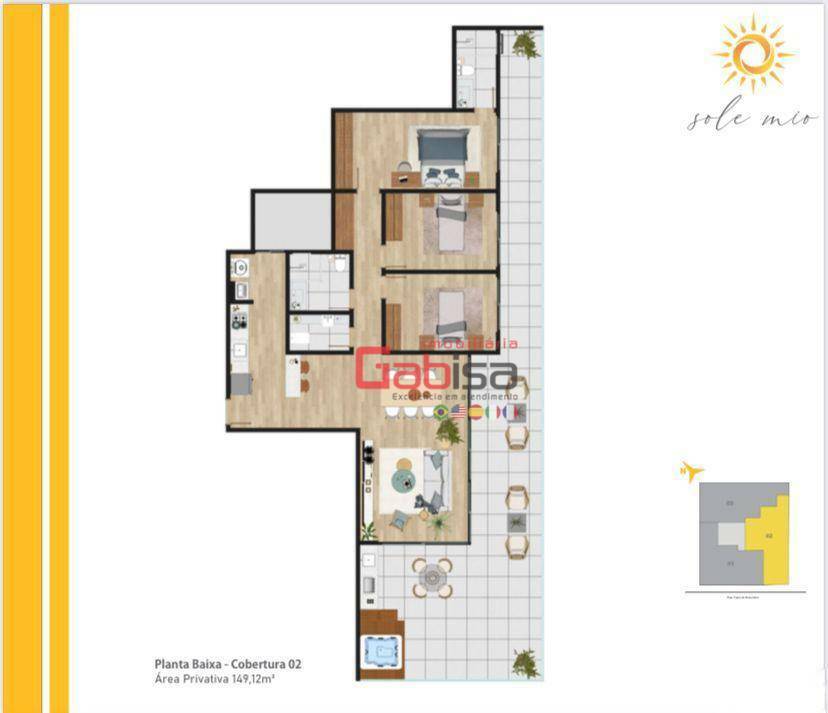 Apartamento à venda com 3 quartos, 112m² - Foto 7