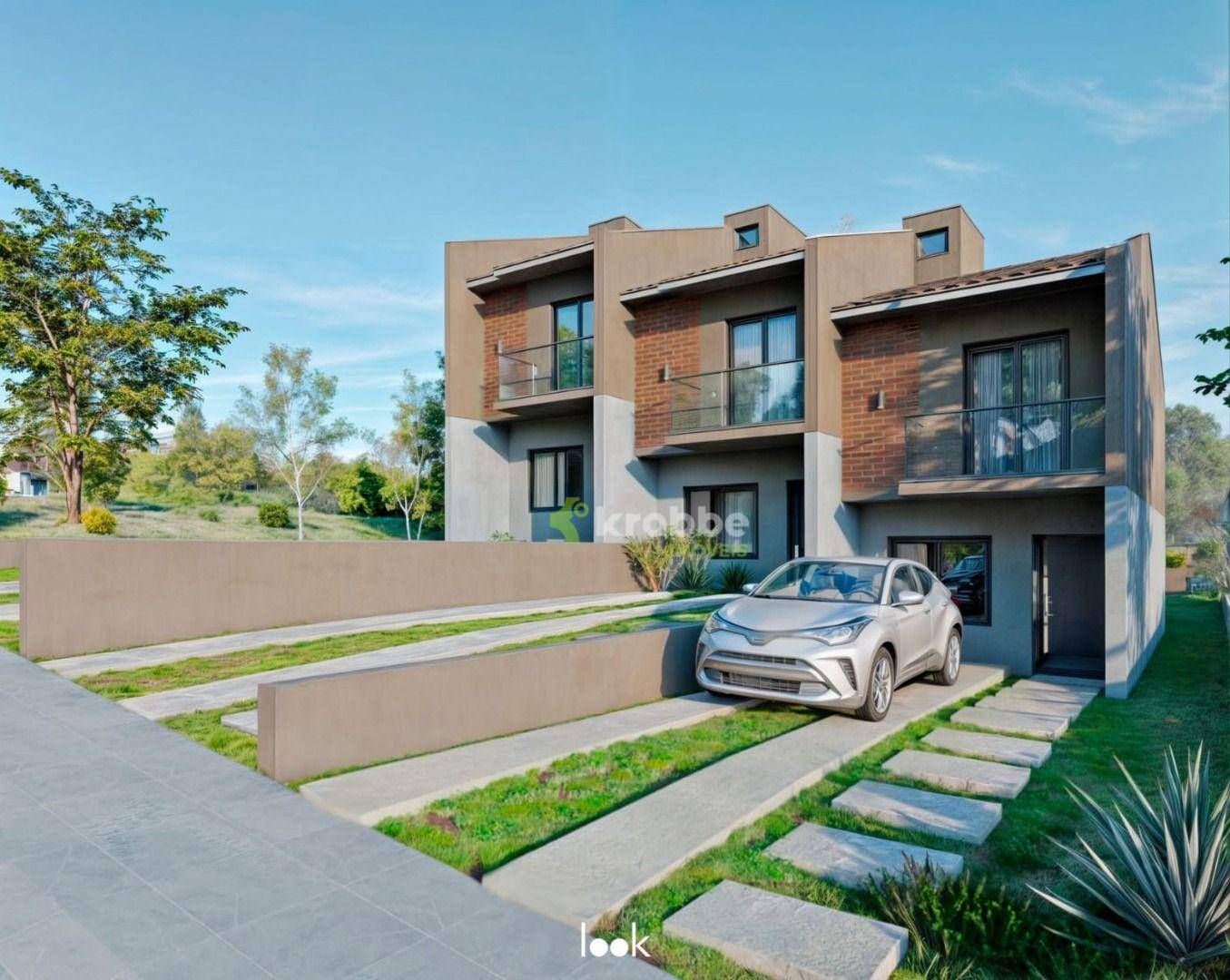 Sobrado, 2 quartos, 76 m² - Foto 1