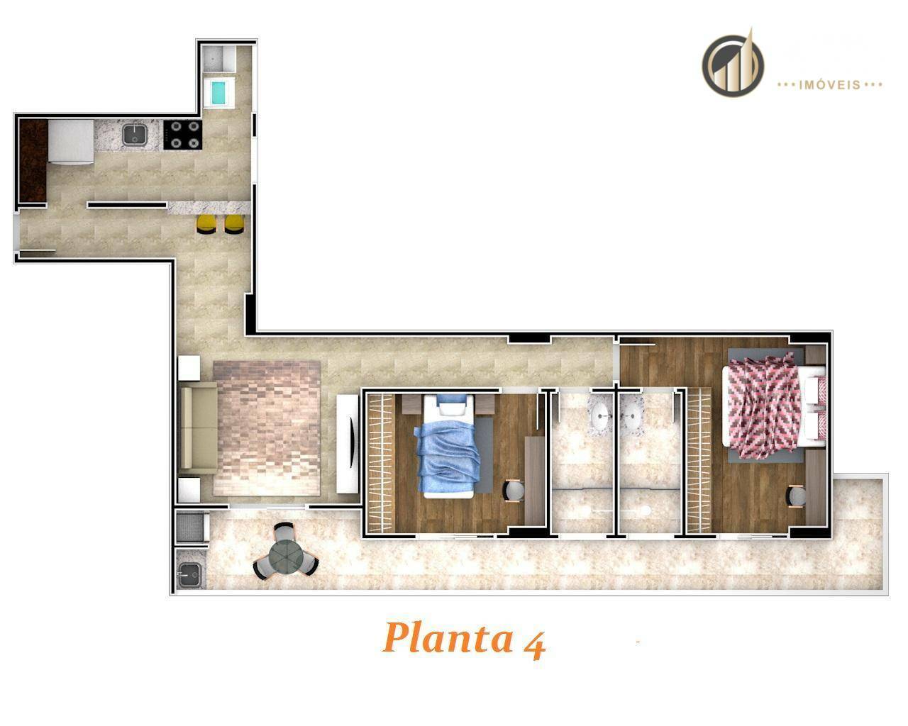 Apartamento à venda com 2 quartos, 73m² - Foto 57