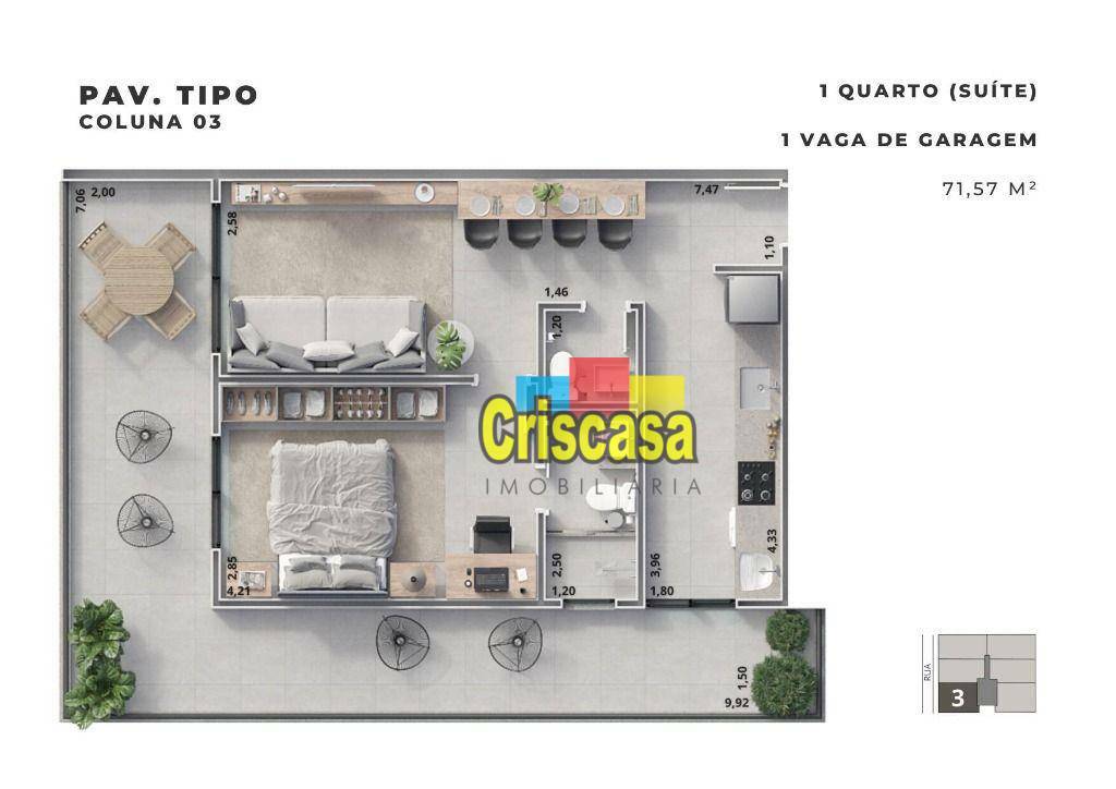 Apartamento à venda com 2 quartos, 109m² - Foto 14