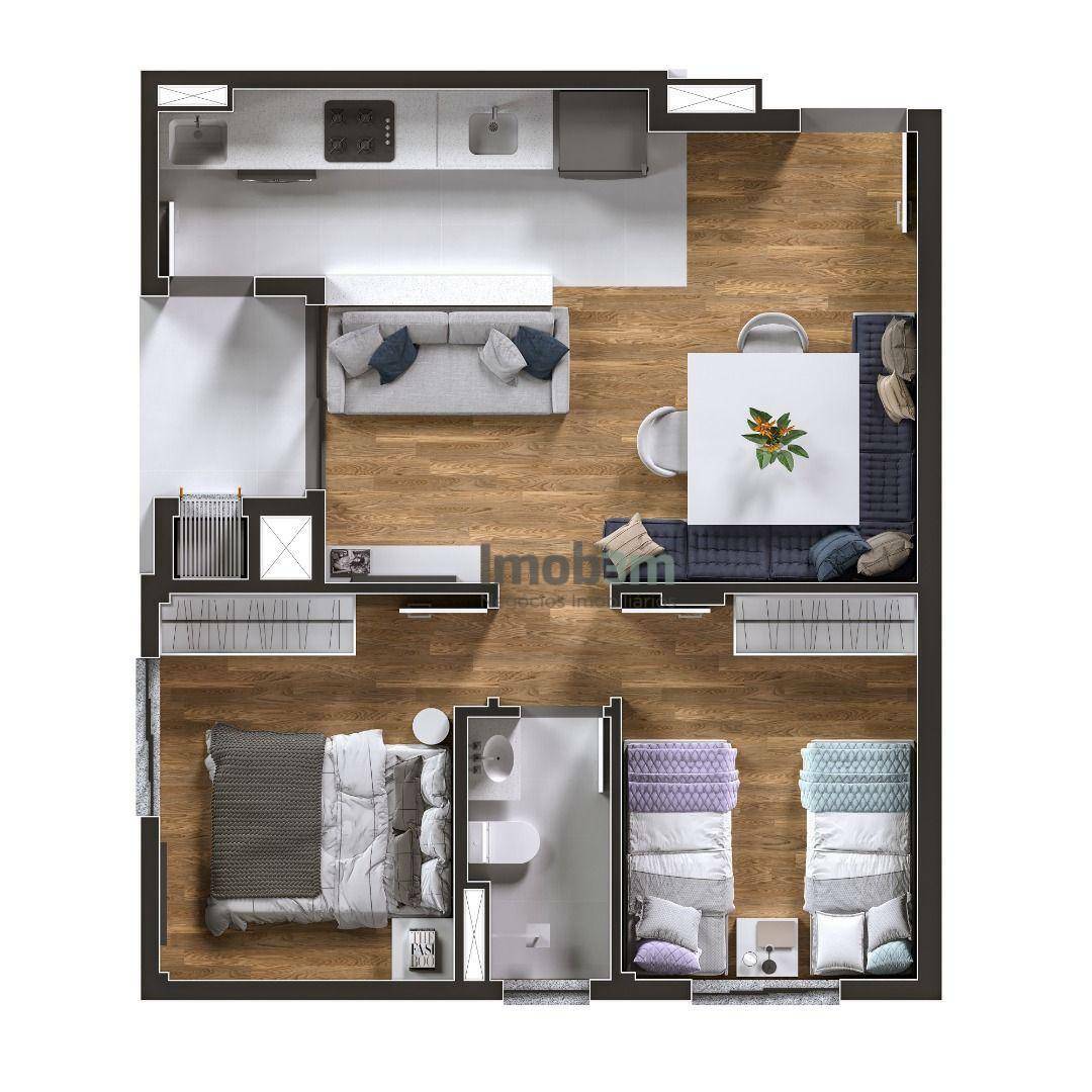 Apartamento à venda com 2 quartos, 42m² - Foto 27