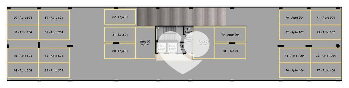 Apartamento à venda com 3 quartos, 100m² - Foto 46