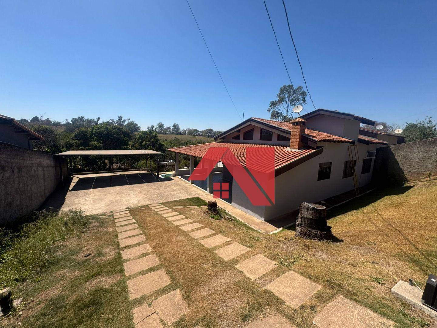 Chácara, 3 quartos, 1000 m² - Foto 1