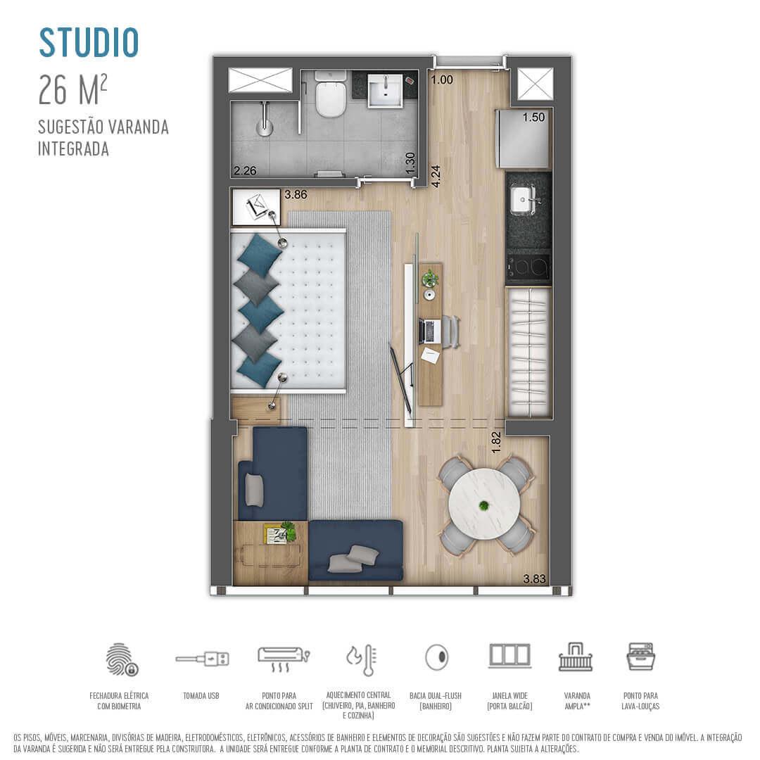 Apartamento à venda com 2 quartos, 2060m² - Foto 27