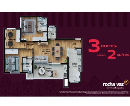 Apartamento à venda com 2 quartos, 78m² - Foto 15