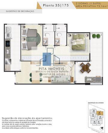 Apartamento à venda com 2 quartos, 75m² - Foto 18