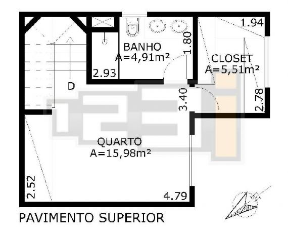 Apartamento à venda com 1 quarto, 65m² - Foto 10