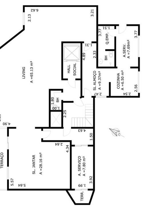 Apartamento à venda com 4 quartos, 394m² - Foto 6