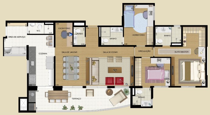 Apartamento à venda com 3 quartos, 112m² - Foto 12