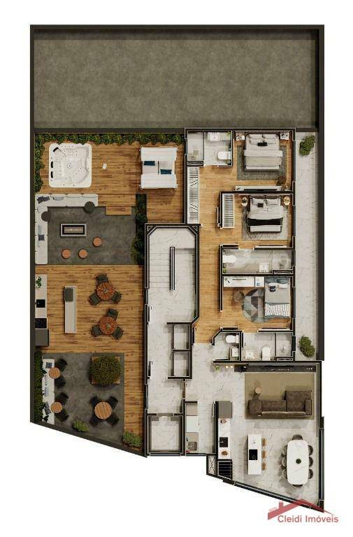 Apartamento à venda com 3 quartos, 100m² - Foto 33