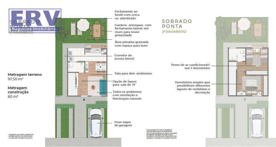 Casa de Condomínio à venda com 2 quartos, 60m² - Foto 3