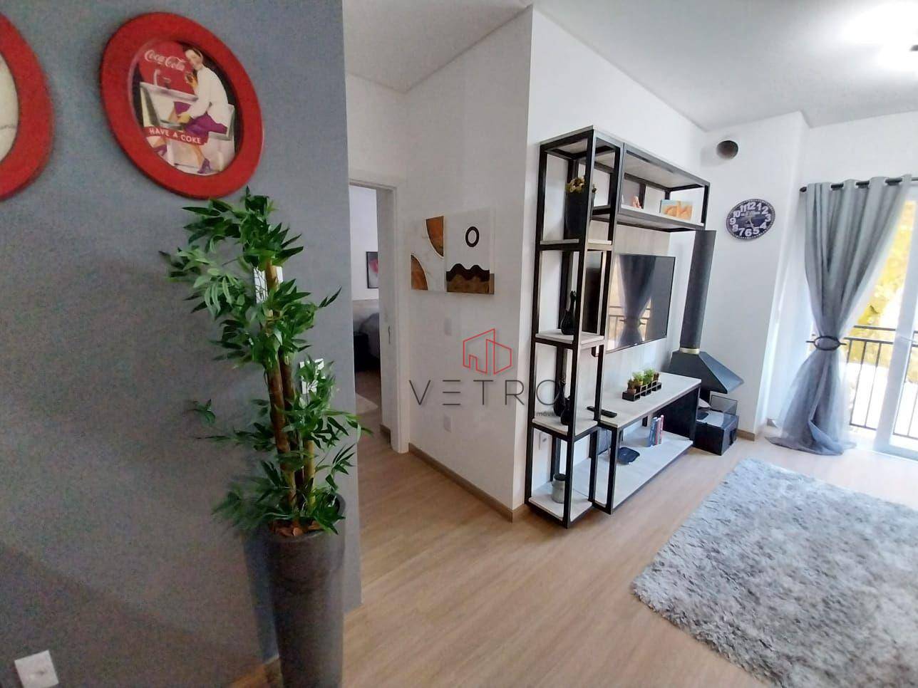 Apartamento à venda com 1 quarto, 52m² - Foto 3